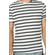 French Kick men's t-shirt Stripes navy