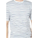 Minimum Wilson ριγέ t-shirt λευκό-μπλε