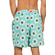 Gerry Nick men's swim shorts floral blue