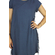 Soft Rebels φόρεμα με κρόσια Jess navy