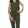 Soft Rebels Me wrap jumpsuit aloe green