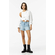 Tiffosi Tencel® Denim Shorts with Rips Light Blue