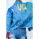 Art Oversized Denim Jacket
