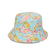 Bucket καπέλο διπλής όψεως Flamingo Print Light Blue