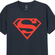 Cotton Division T-shirt Superman DC Comics Puff Logo