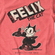 Felix The Cat T-Shirt - Est. 1919 Red Heather