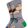 Good Luck Sock Men's Socks Popeye Flexing