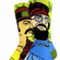 Good Luck Sock Men's Socks Cheech & Chong Portraits
