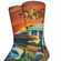 Good Luck Sock Men's Socks Alien Invasion