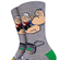 Good Luck Sock Men's Big & Tall Socks Popeye Flexing