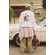 Kaotiko What's Your Key Organic Cotton Sweatshirt White