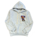 Unisex Hoodie Teddy Bear Challenge Your Limits Heather Grey