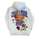 Unisex Hoodie Teddy Bear Challenge Your Limits Heather Grey
