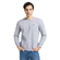 Lee Men's Plain Crew Sweatshirt Grey Mele