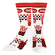Cool Socks Checkers & Rallys Food Men's Socks