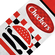 Cool Socks Checkers & Rallys Food Men's Socks