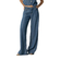 Tiffosi Celine Wide Leg Jeans Medium Blue