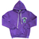Unisex Hoodie Teddy Bear Harvard Purple