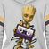Cotton Division Women's Hoodie Guardians of the Galaxy Groot