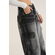 Alcott Cargo Baggy Fit Jeans Washed Black