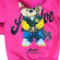 Unisex Hoodie Teddy Bear Absolve Fuchsia