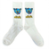 Teddy Bear Insane Socks White