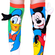 Madmia ψηλές κάλτσες Donald Duck & Mickey