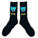 Teddy Bear Insane Socks Black