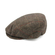 Wool Flat Cap Herringbone Brown