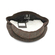 Wool Flat Cap Herringbone Brown