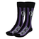 Cerda Wednesday Black/Purple Socks