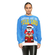 Yule Locs Christmas Jumper Light Blue
