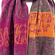 Fuchsia Scarf With Cats