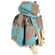 Viscose Scarf Light Blue/Brown