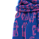 Scarf Blue/Fuchsia With Cats