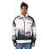 Men's Puffer Jacket White/Black