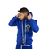 Teddy Bear Harvard Hoodie Royal Blue