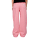 Kaotiko Unisex Oversize Baggy Jeans Dark People Pink