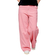 Kaotiko Unisex Oversize Baggy Jeans Dark People Pink