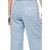Kaotiko Unisex Oversize Baggy Jeans Dark People Blue