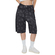 Kaotiko Unisex Bermuda Shorts Pharaohs Denim Washed Black