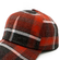 Winter Baseball Cap Red Check