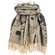 Vintage Viscose Scarf Beige