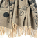 Vintage Viscose Scarf Beige