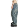 The Ragged Priest Scale Snakeskin Print Slim Sweeper Jeans