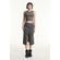 The Ragged Priest Dark Leopard Denim Midi Skirt
