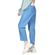 High-rise Striped Jeans