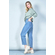 High-rise Striped Jeans