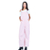 Women's Striped Dungarees White/Red