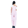 Women's Striped Dungarees White/Red